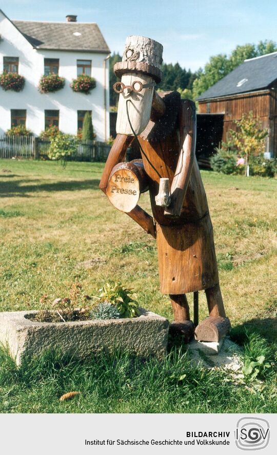 Räuchermännchen-Briefkasten in Bärendorf