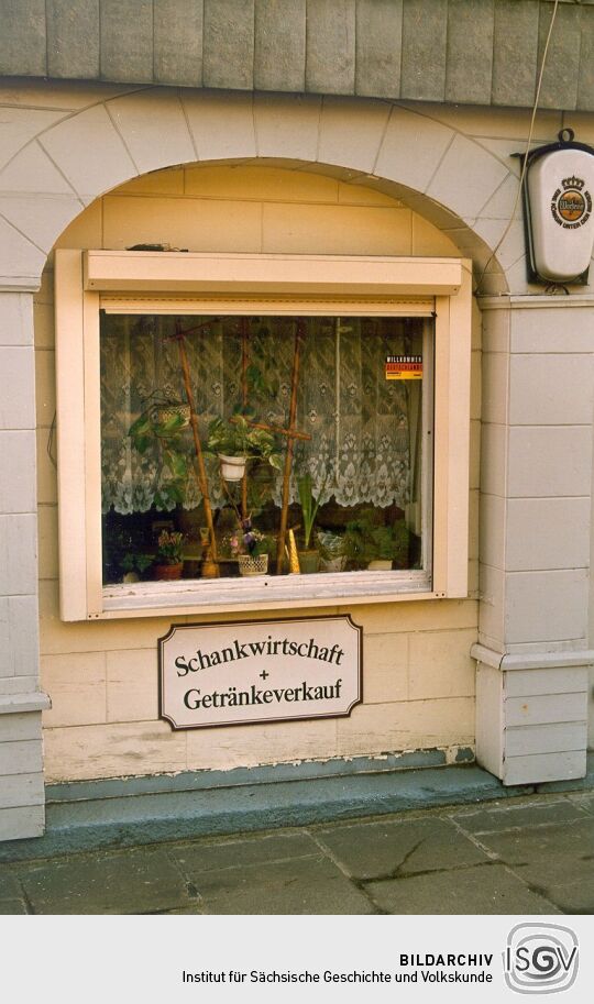 Gaststätte in einem Umgebindehaus in Ebersbach