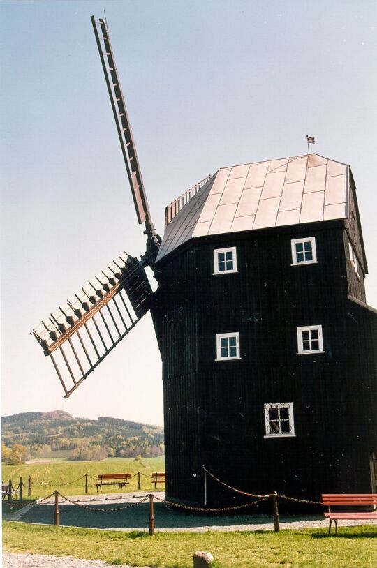 Eine Bockwindmühle in Kottmarsdorf