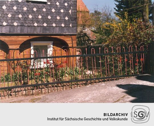 Umgebindehaus mit Blockstube in Obercunnersdorf