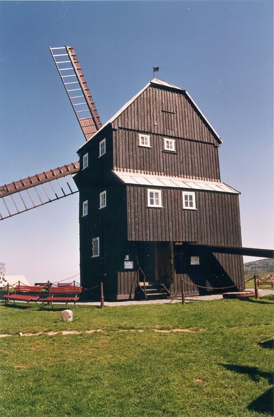 Eine Bockwindmühle in Kottmarsdorf