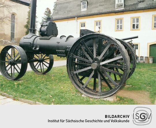 Dampfpflug im Freilandmuseum Blankenhain