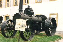 Bild: Dampfpflug im Freilandmuseum Blankenhain