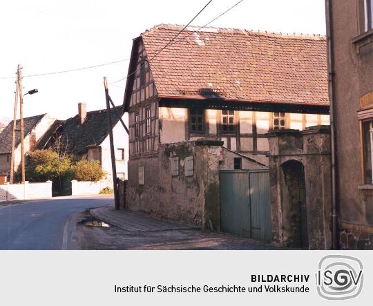 Leerstehender Bauernhof in Heuersdorf