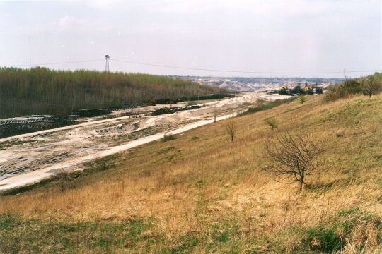 Ehemaliger Tagebau bei Pödelwitz