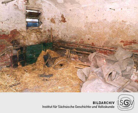 Ein ehemaliger Stall in Dreiskau
