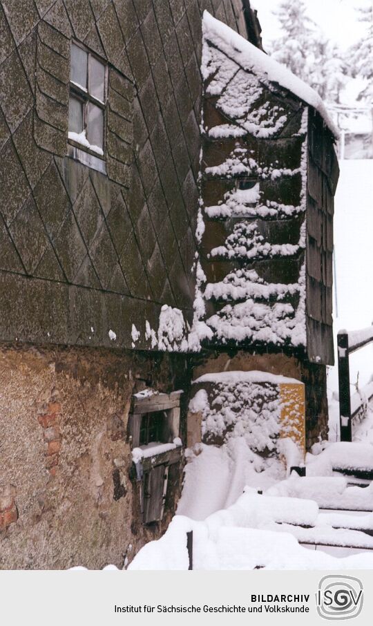 Angebauter Abort in Altenberg