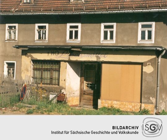 Leerstehendes Lebensmittelgeschäft in Freital