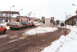 Bild: Grenzstation in Zinnwald