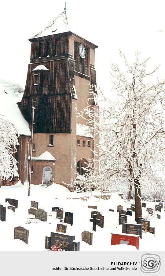 Evangelische Exulantenkirche in Zinnwald