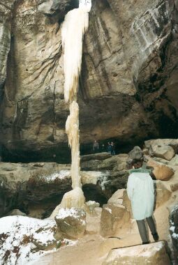 Bild: Gautschgrotte bei Hohnstein
