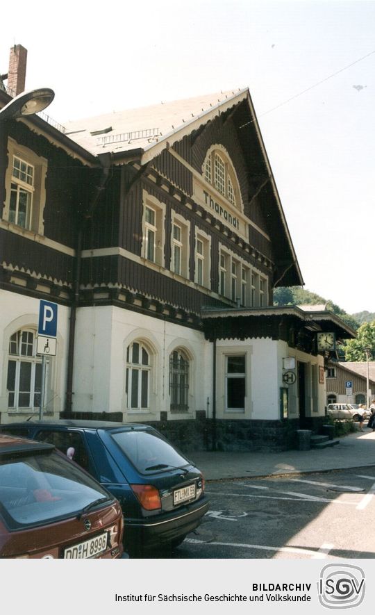 Bahnhofsgebäude in Tharandt