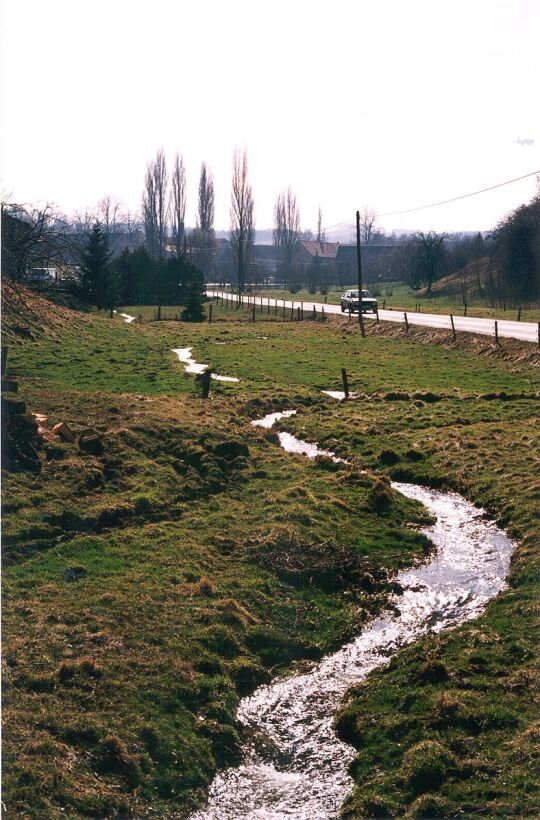 Natürlicher Bachlauf bei Wingendorf