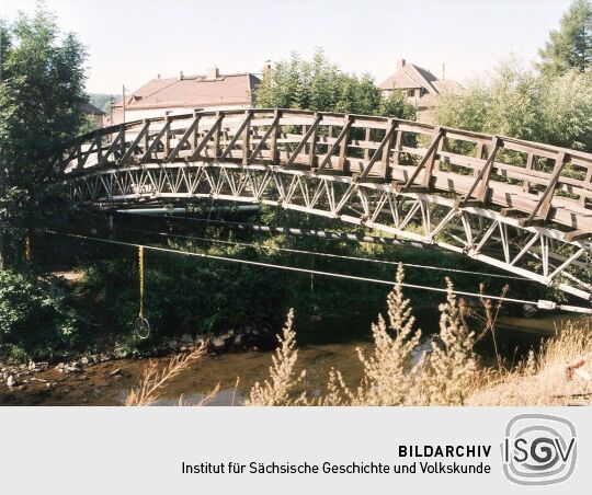 Behelfsbrücke in Freital