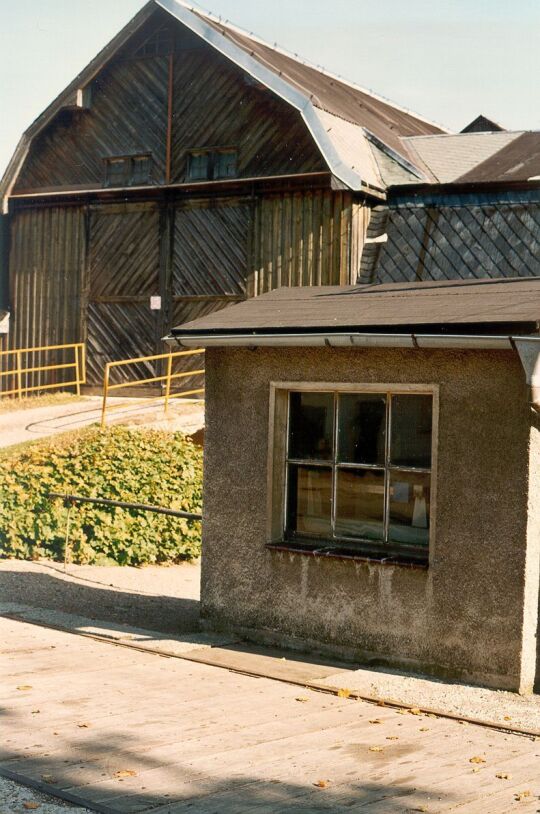 Autowaage und Scheunenauffahrt in Kleinbobritzsch