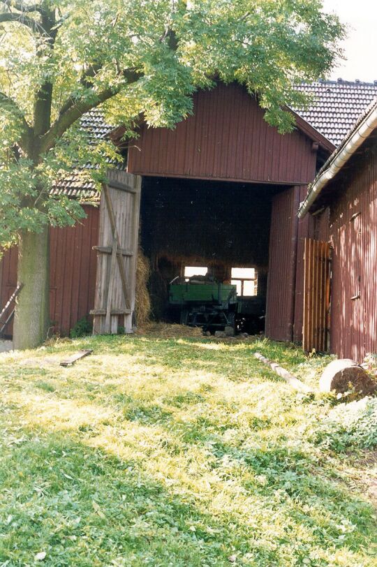 Scheuneneinfahrt in Friedersdorf