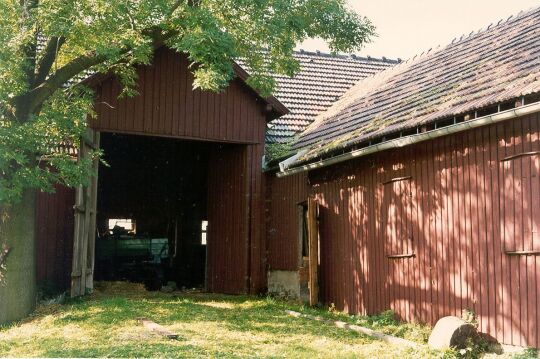 Scheuneneinfahrt in Friedersdorf