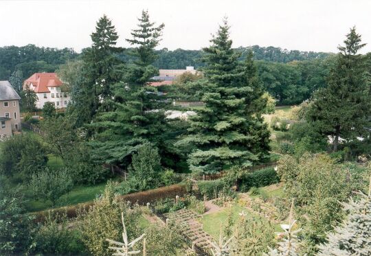 Blick vom Hotel am Schloß in Dippoldiswalde