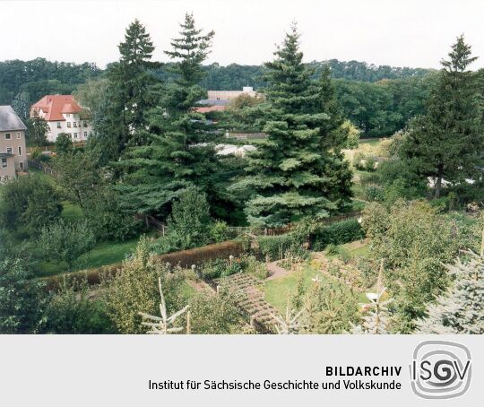 Blick vom Hotel am Schloß in Dippoldiswalde