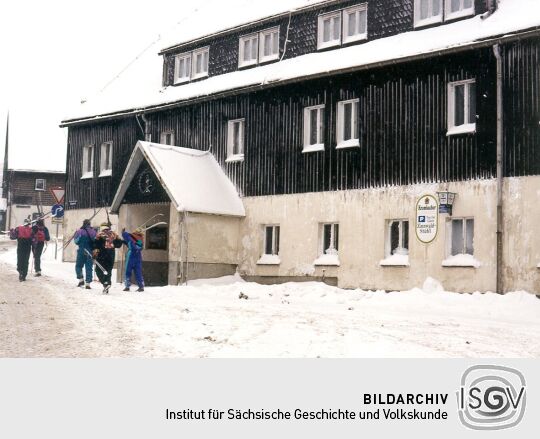 Gaststätte "Sächsischer Reiter" in Zinnwald