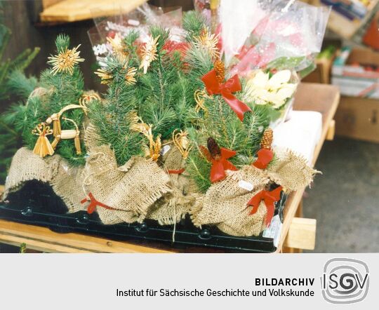 Weihnachtsmarkt 1993 in Dippoldiswalde
