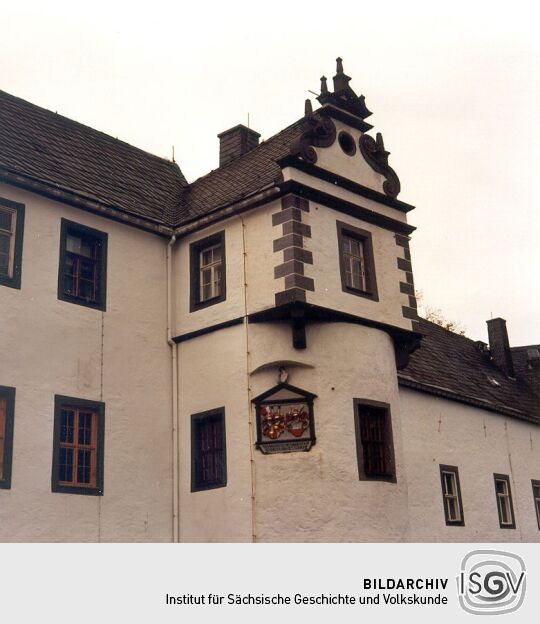 Renaissancegiebel im Lauensteiner Schloss