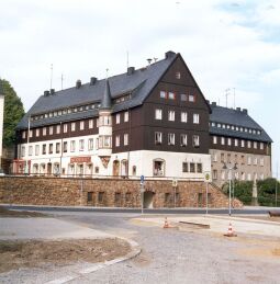 Bild: Platz des Bergmanns in Altenberg