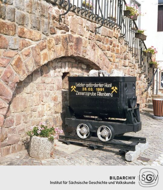 Platz des Bergmanns in Altenberg