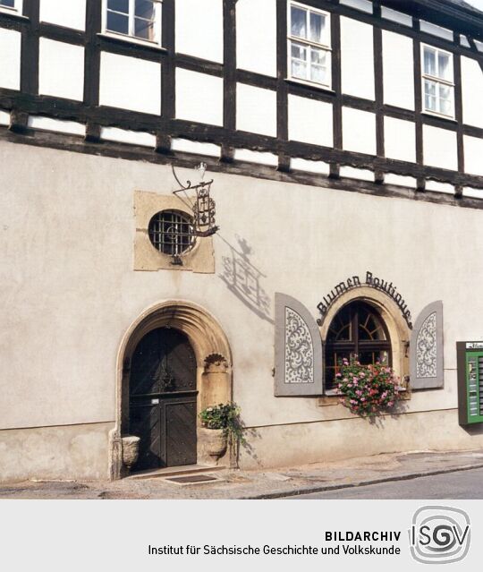 Altes Kaufhaus "Saitenmacherhaus" in Geising