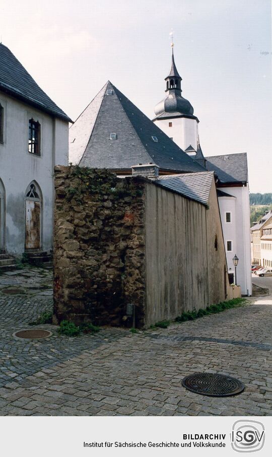 Obere Schlossstrasse in Schwarzenberg