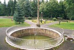 Bild: Brunnen auf dem Marktplatz in Johann-Georgenstadt