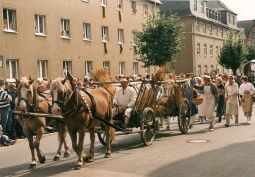 Bild: Festumzug beim Tag der Sachsen in Rochlitz