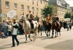 Bild: Festumzug beim Tag der Sachsen