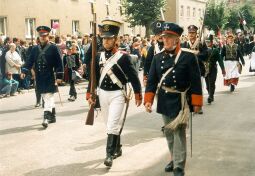 Bild: Umzug beim Tag der Sachsen