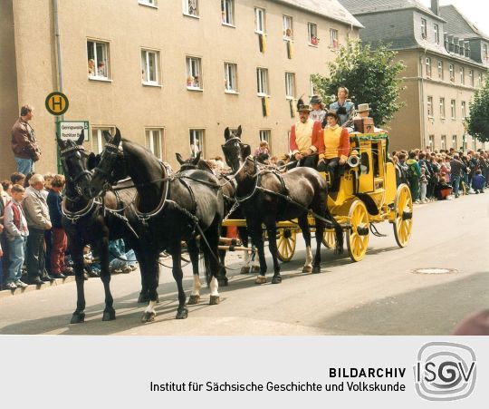 Festumzug beim Tag der Sachsen