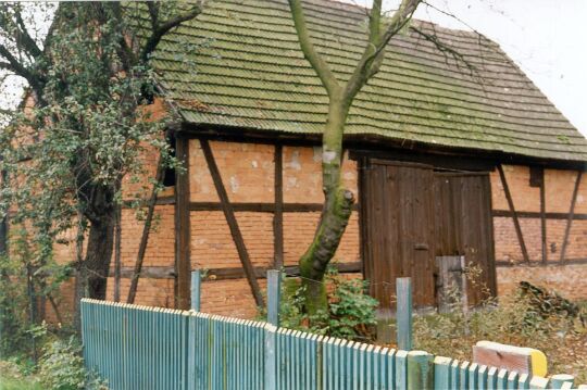 Fachwerkscheune mit Ziegelfutter in Vogelgesang