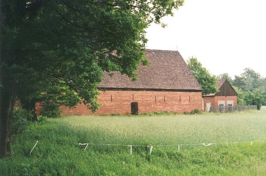 Alte Heidescheune in Wöllnau