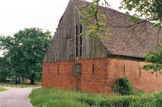 Alte Heidescheune in Wöllnau