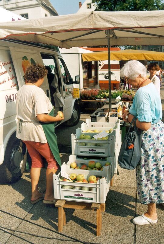 Markttag in Oschatz