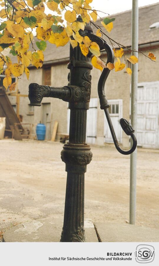 Wasserpumpe an der Cavertitzer Hauptstrasse