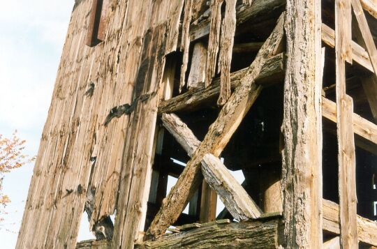 Reste der Arzberger Bockwindmühle