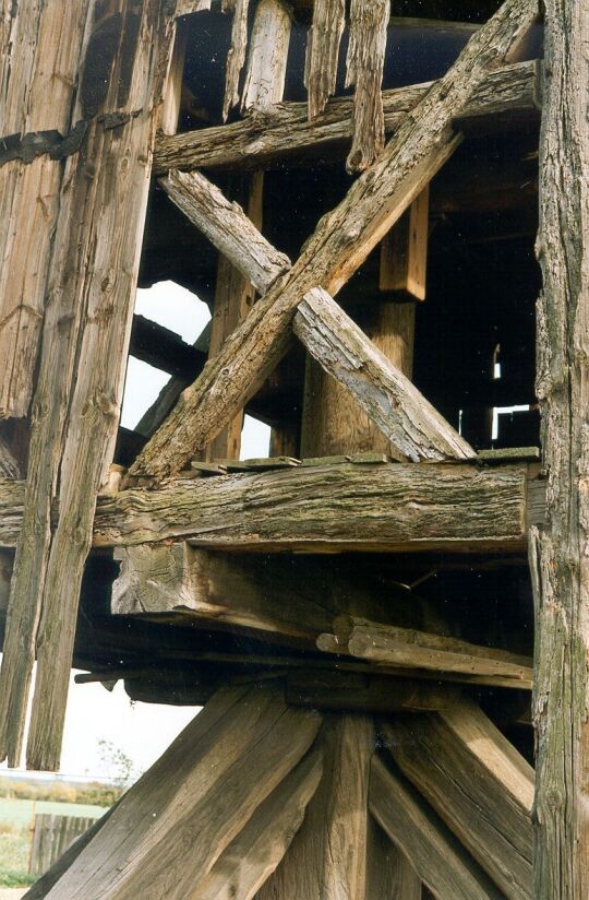 Reste der Arzberger Bockwindmühle