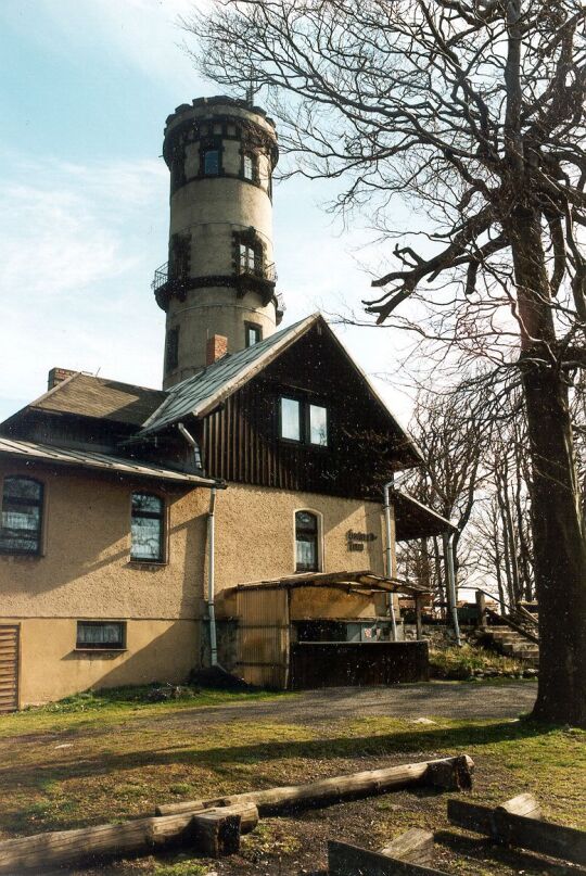 Hochwaldturm mit Turmbaude, Oybin, Zittauer Gebirge