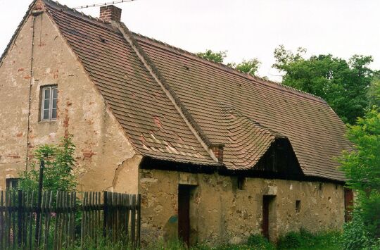 Ungenutzte Scheune auf einem Bauernhof in Langenreichenbach