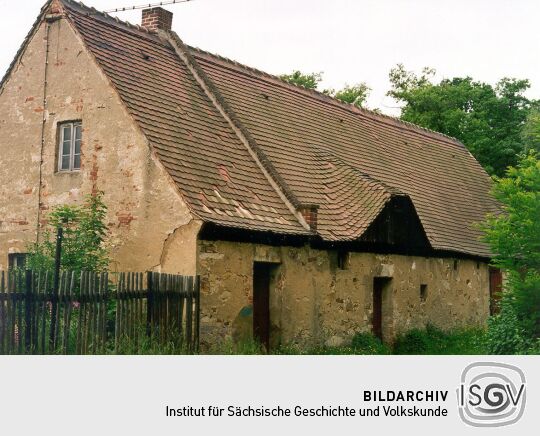 Ungenutzte Scheune auf einem Bauernhof in Langenreichenbach