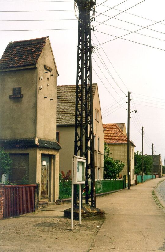 Altes Transformatorenhaus in Staupitz