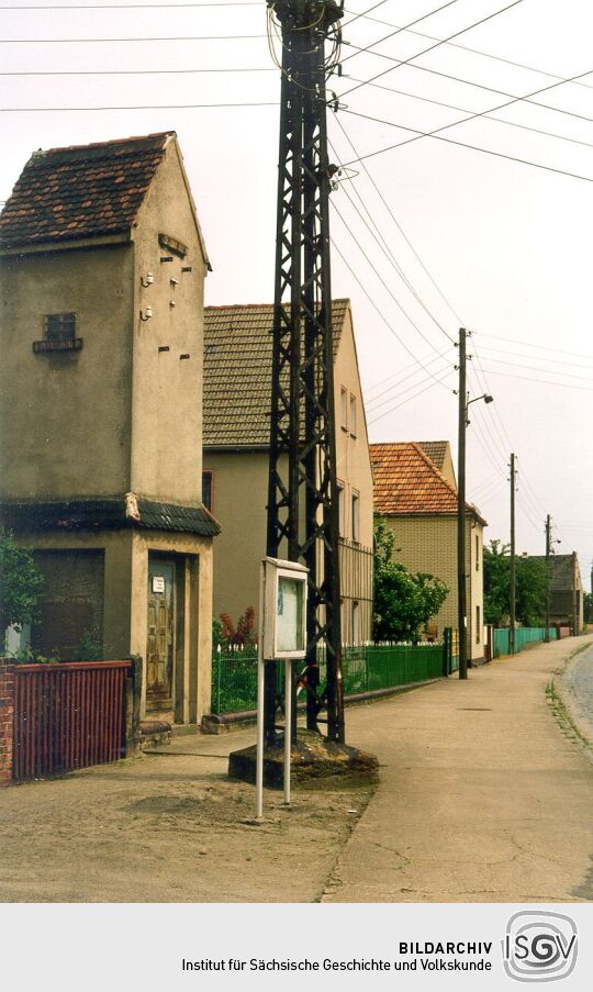 Altes Transformatorenhaus in Staupitz