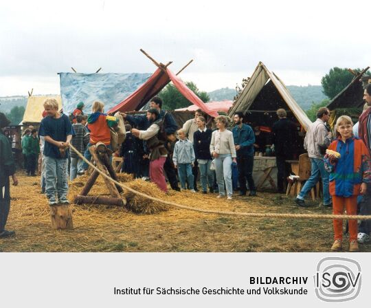 Historische Schau zum Friedensfest in Radebeul