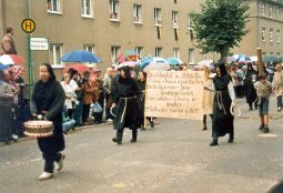 Bild: Festumzug zum Tag der Sachsen in Rochlitz