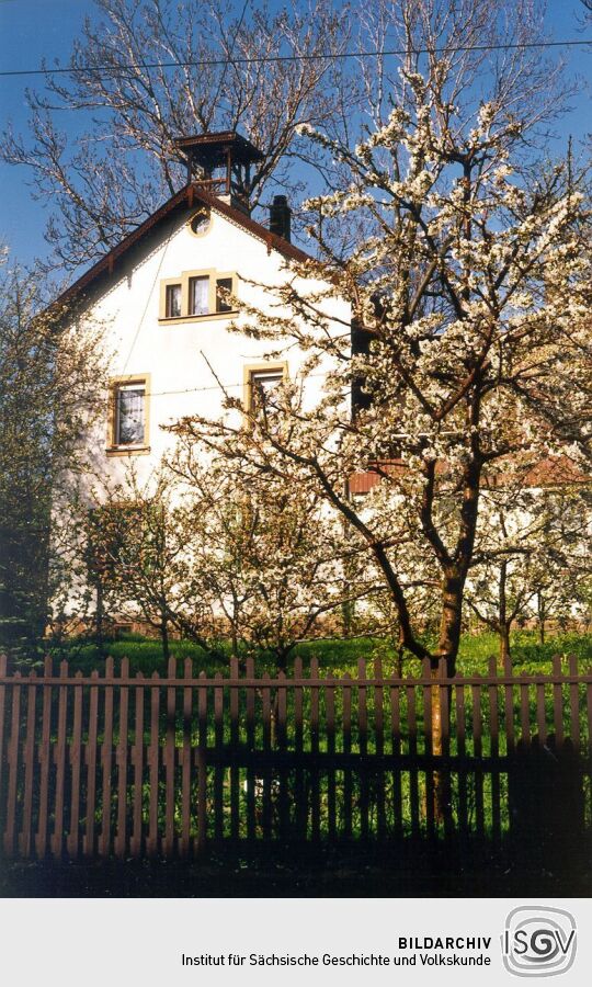 Gebäude der ehemaligen "Spankorbfabrik Christ. August Schneider" in Lauter